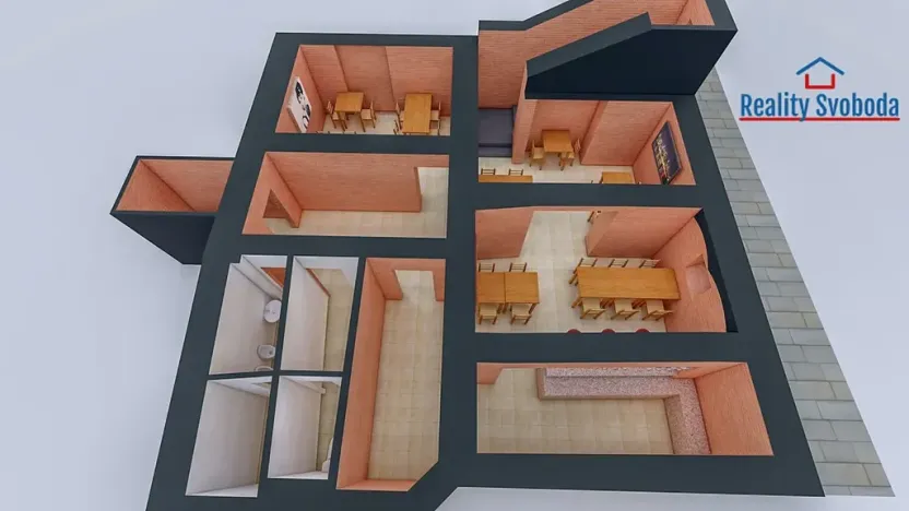 Pronájem obchodního prostoru, Frýdek-Místek, tř. T. G. Masaryka, 95 m2