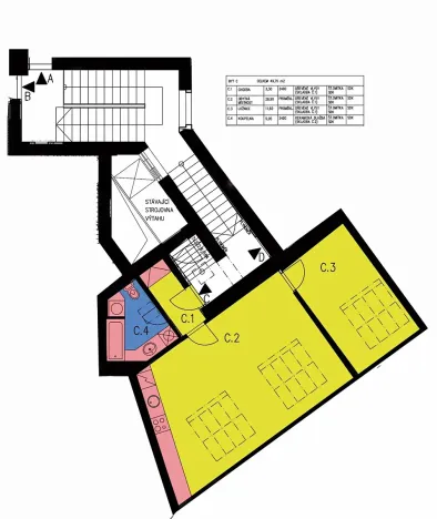 Pronájem bytu 2+kk, Praha - Vršovice, Ruská, 58 m2