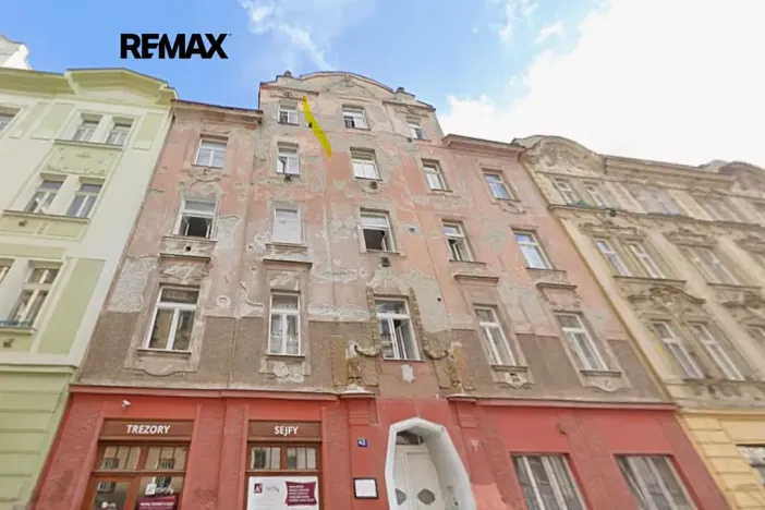 Pronájem bytu 1+kk, Praha - Nusle, Oldřichova, 28 m2