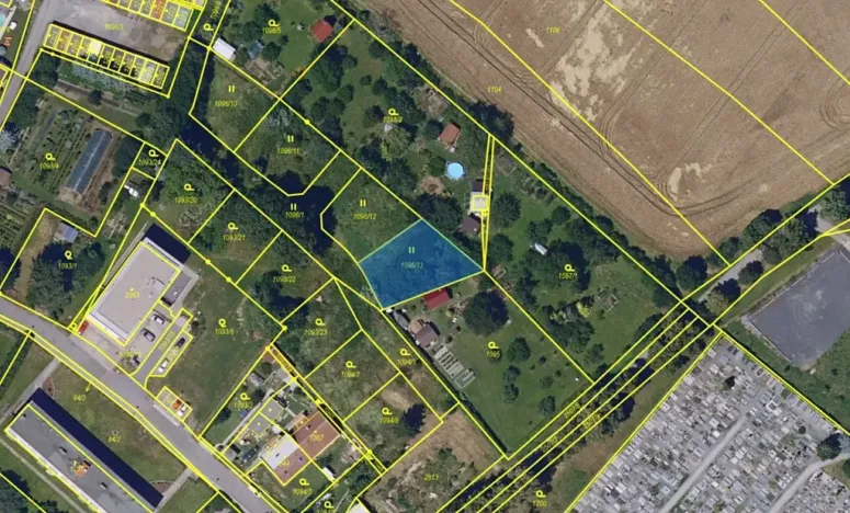 Dražba pozemku pro bydlení, Skuteč, Havlíčkova, 514 m2