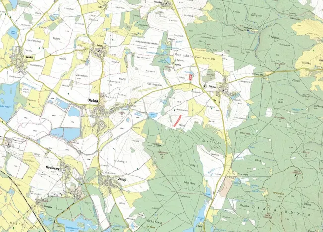 Prodej pole, Olešník, 18260 m2