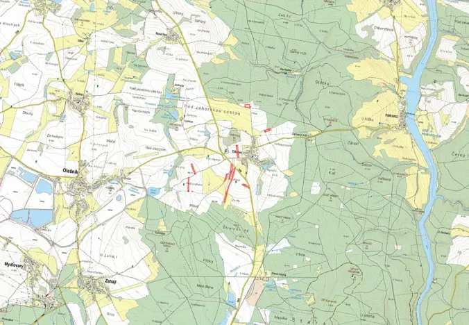 Prodej pole, Olešník, 49195 m2