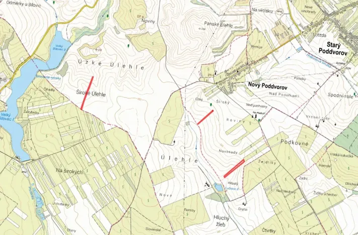 Prodej pole, Nový Poddvorov, 18463 m2