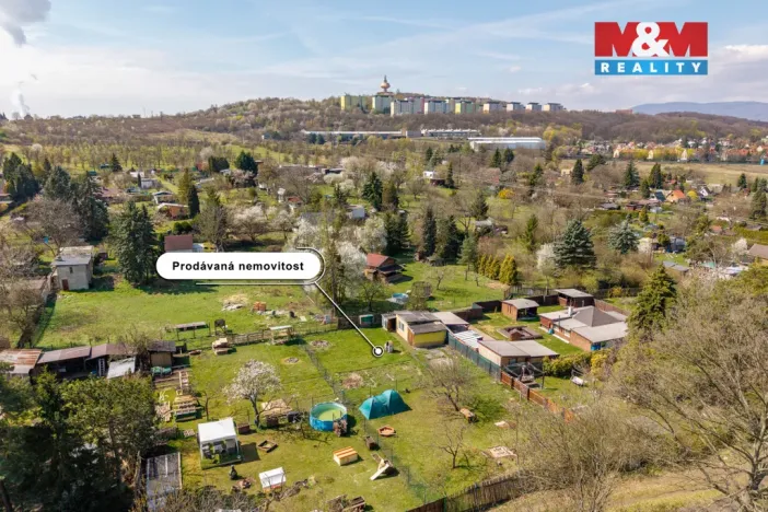 Pronájem zahrady, Teplice, 397 m2