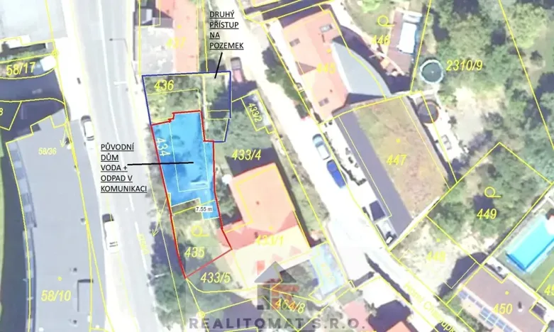 Prodej pozemku pro bydlení, Praha - Záběhlice, Záběhlická, 297 m2