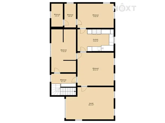 Prodej rodinného domu, Dolní Bukovsko, U Cihelny, 171 m2