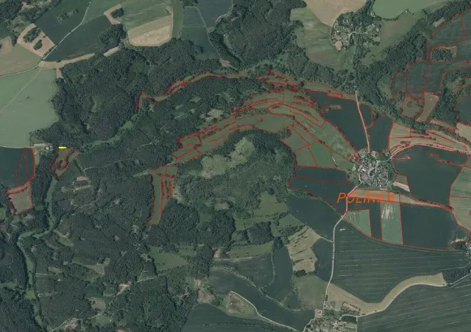 Prodej pozemku, Krsy - Polínka, 306 m2