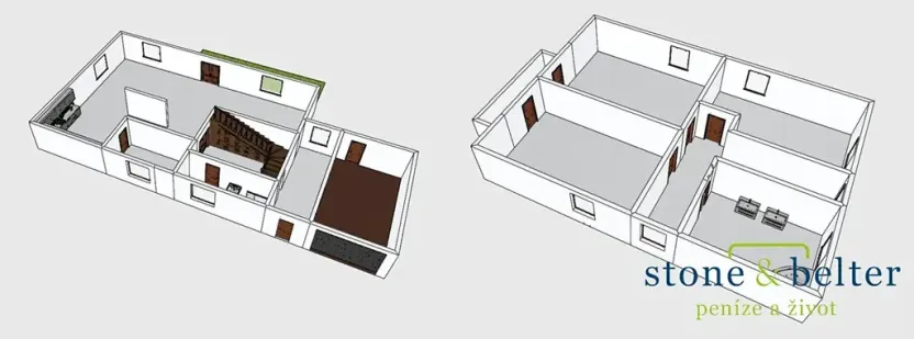 Pronájem rodinného domu, Nučice, U Cihelny, 132 m2