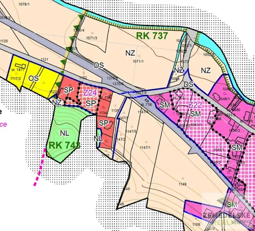 Prodej pozemku pro bydlení, Hostinné, 3137 m2