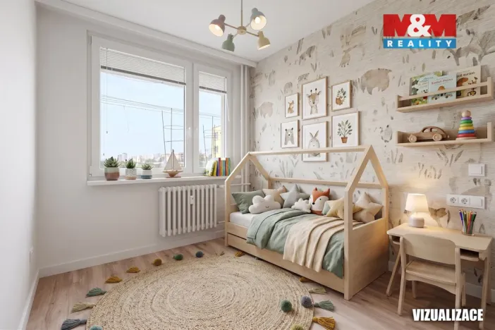 Prodej bytu 3+1, Praha - Záběhlice, Škábova, 56 m2