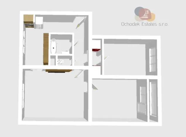 Prodej bytu 3+1, Frýdek-Místek, M. Chasáka, 74 m2