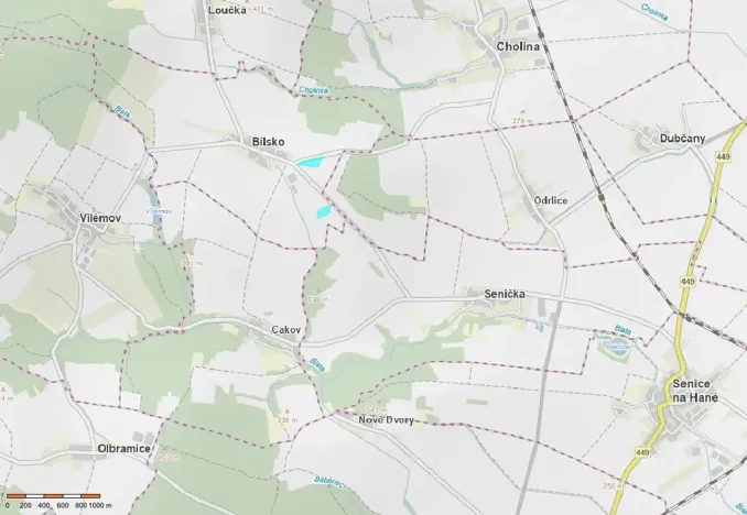 Prodej pole, Bílsko, 30641 m2