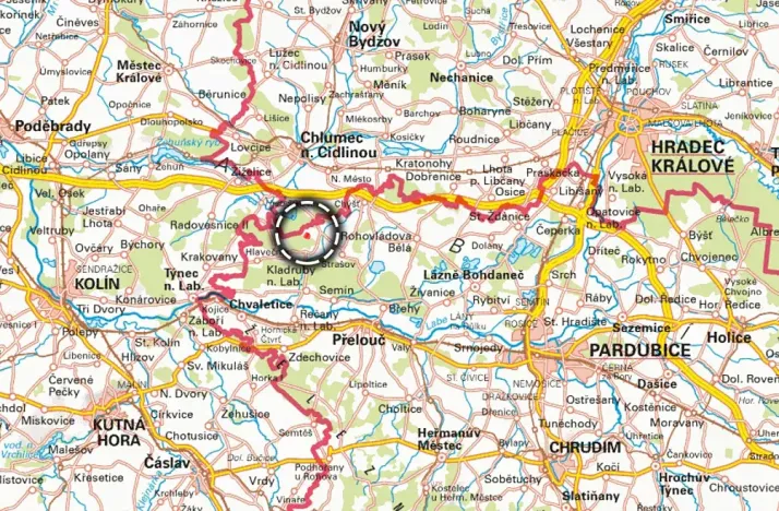 Prodej louky, Kladruby nad Labem, 5476 m2