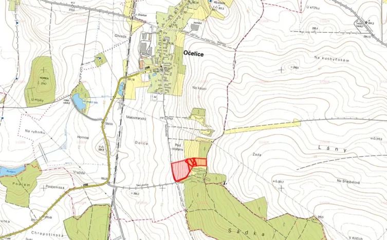 Prodej pole, Očelice, 15398 m2