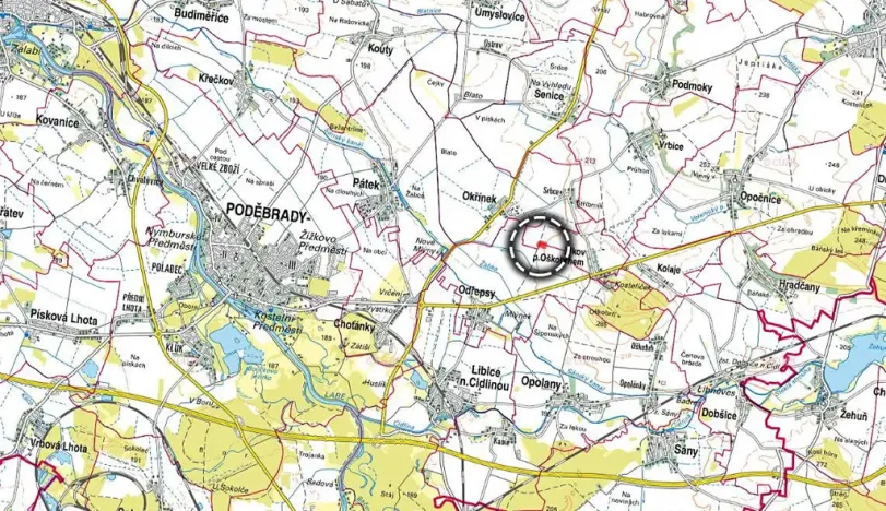 Prodej pole, Odřepsy, 7161 m2