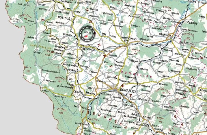 Prodej pole, Poběžovice, 16292 m2