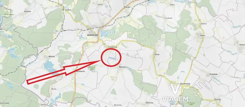 Prodej pole, Cholenice, 19500 m2