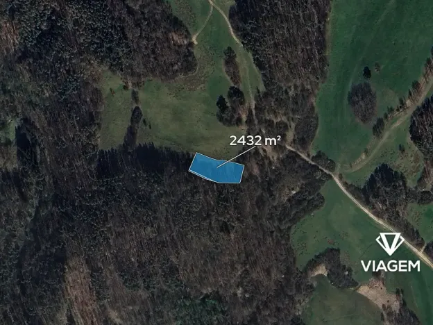 Prodej podílu pole, Miřetice, 405 m2