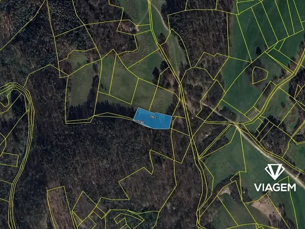 Prodej podílu pole, Miřetice, 405 m2