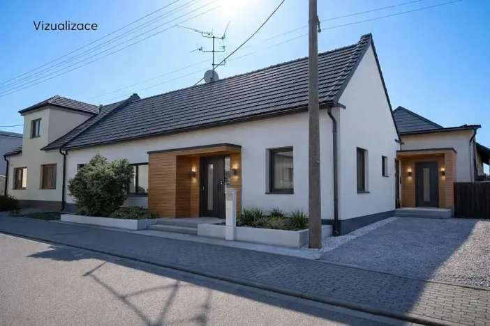 Dražba rodinného domu, Dolní Dunajovice, Polní, 490 m2