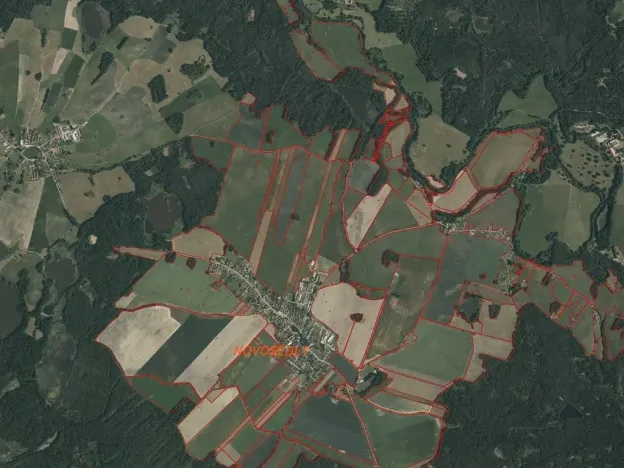 Dražba louky, Novosedly nad Nežárkou, 15643 m2