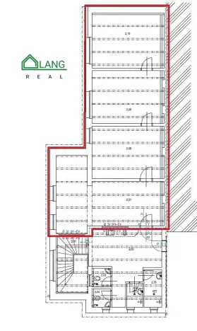Pronájem kanceláře, Brno, Mlýnská, 103 m2