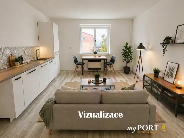 Pronájem bytu 1+kk, Nejdek, Osvětimská, 43 m2