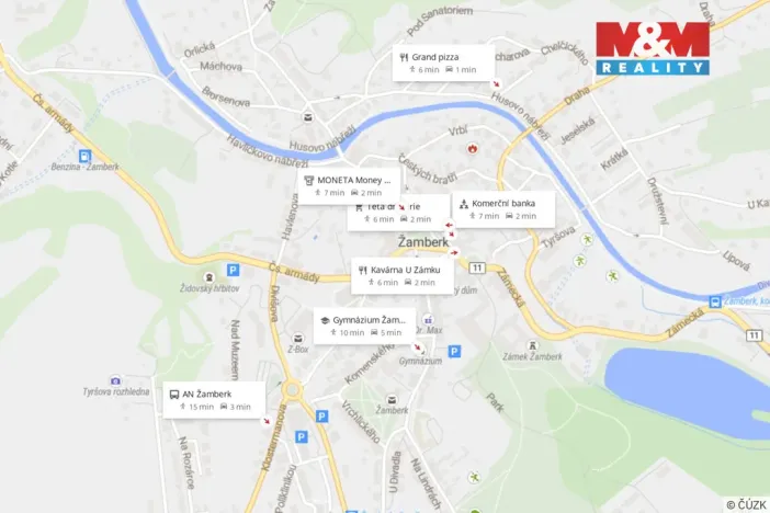 Pronájem rodinného domu, Žamberk, Jiráskovo náměstí, 90 m2