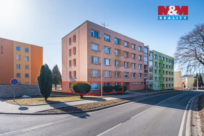 Prodej bytu 4+1, Volary, Sídl. Míru, 80 m2