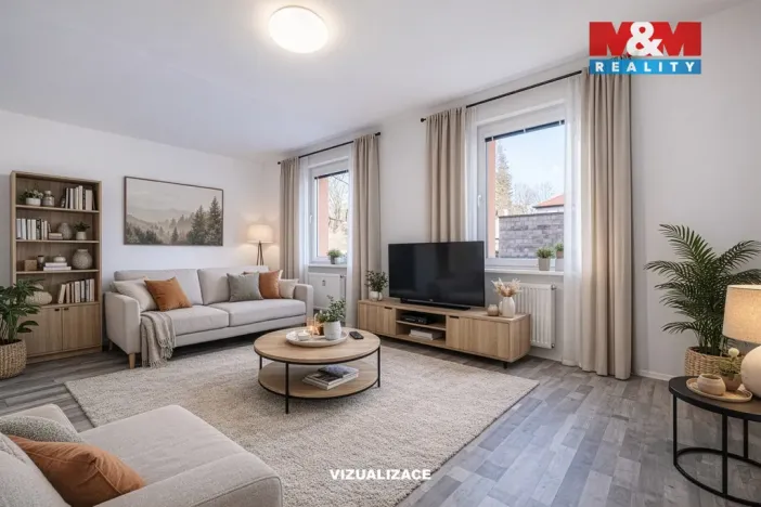 Prodej bytu 4+1, Volary, Sídl. Míru, 80 m2