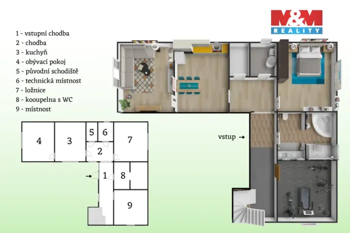 Prodej rodinného domu, Peruc - Černochov, 288 m2