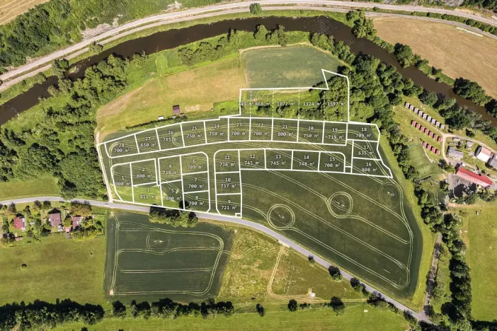 Prodej pozemku, Zruč nad Sázavou, 700 m2