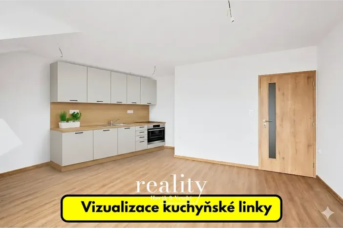Pronájem bytu 2+kk, Moravské Budějovice, Jechova, 57 m2