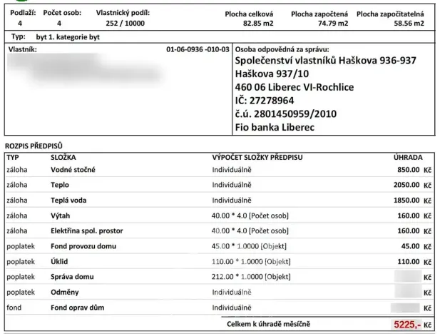 Pronájem bytu 3+1, Liberec, Haškova, 75 m2