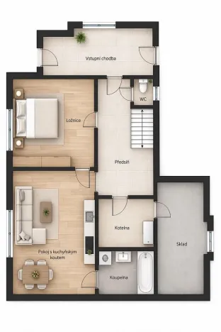 Prodej rodinného domu, Nové Město nad Metují - Krčín, Dobrušská, 160 m2