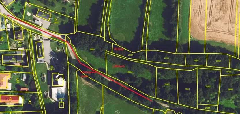 Prodej louky, Bludov, 2277 m2