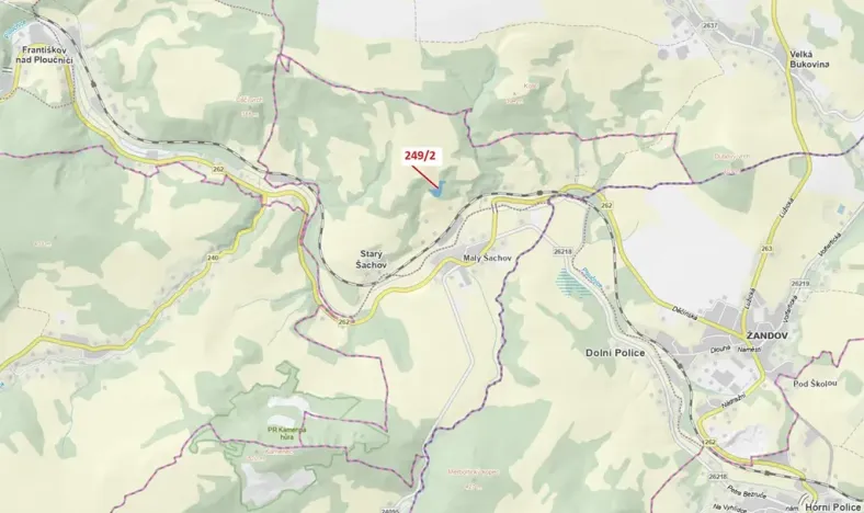 Dražba lesa, Starý Šachov, 4192 m2