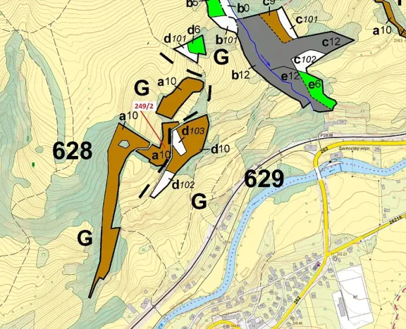 Dražba lesa, Starý Šachov, 4192 m2