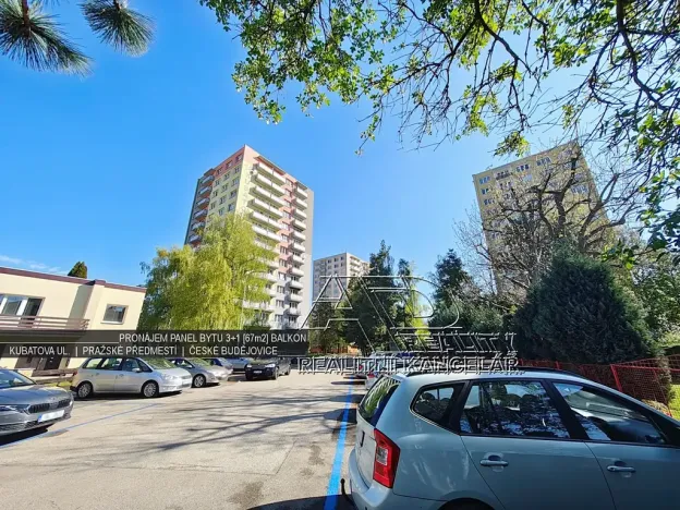 Pronájem bytu 3+1, České Budějovice, Kubatova, 63 m2