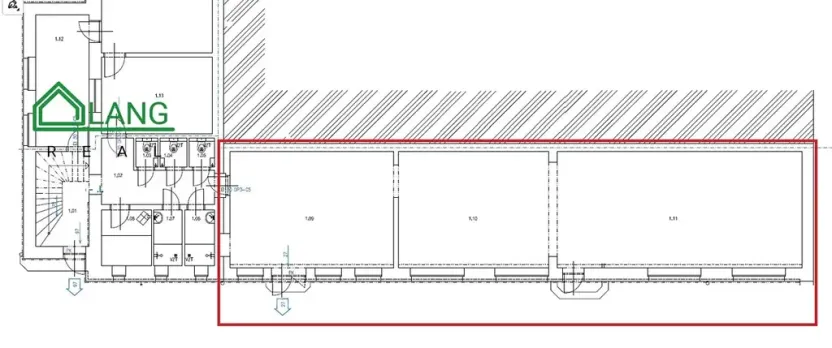 Pronájem obchodního prostoru, Brno, Mlýnská, 133 m2