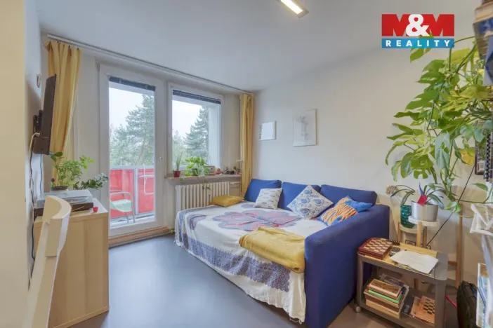 Pronájem bytu 3+kk, Praha - Hlubočepy, Prosluněná, 60 m2