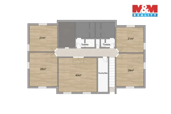 Pronájem kanceláře, Domažlice - Bezděkovské Předměstí, Masarykova, 28 m2