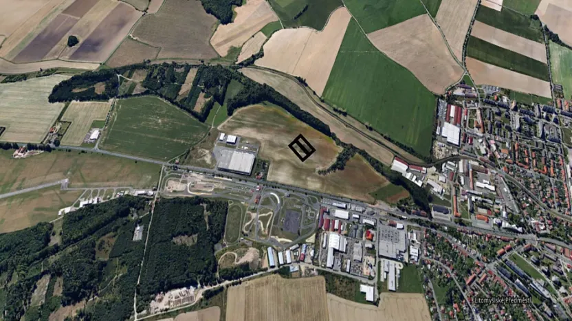 Prodej komerčního pozemku, Vysoké Mýto, Voštice, 3446 m2