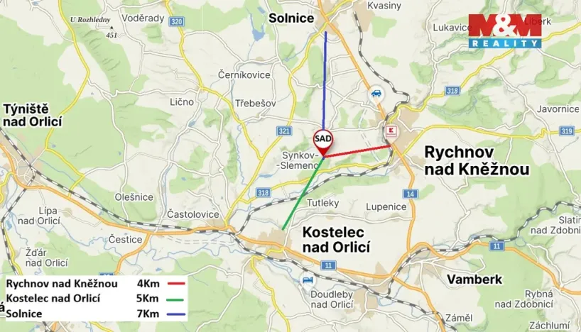 Prodej pole, Synkov-Slemeno - Slemeno, 8946 m2