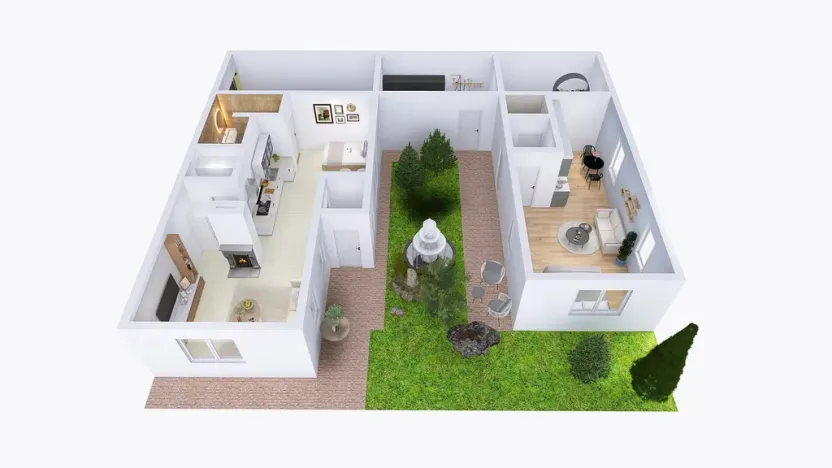 Prodej domu, Potštát - Kyžlířov, 119 m2