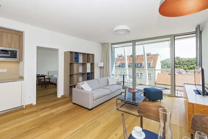 Pronájem bytu 2+kk, Praha - Smíchov, 74 m2