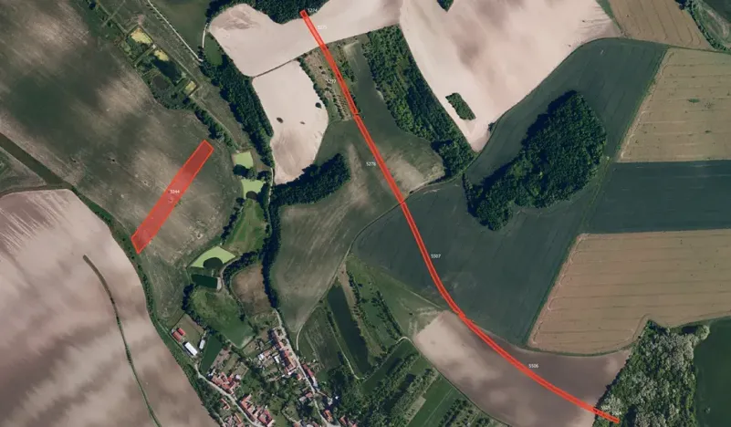 Prodej pole, Borkovany, 16651 m2