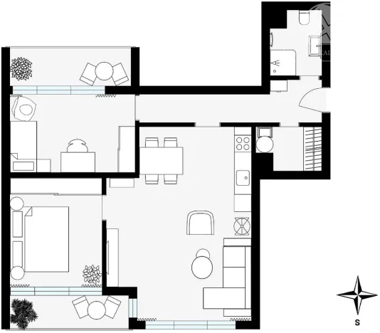 Prodej bytu 3+kk, Praha - Vysočany, Kolmá, 81 m2