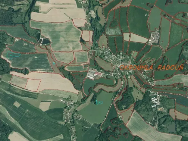 Dražba louky, Okrouhlá Radouň, 17482 m2