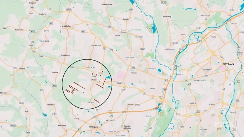 Prodej pole, Vřesina, 171106 m2